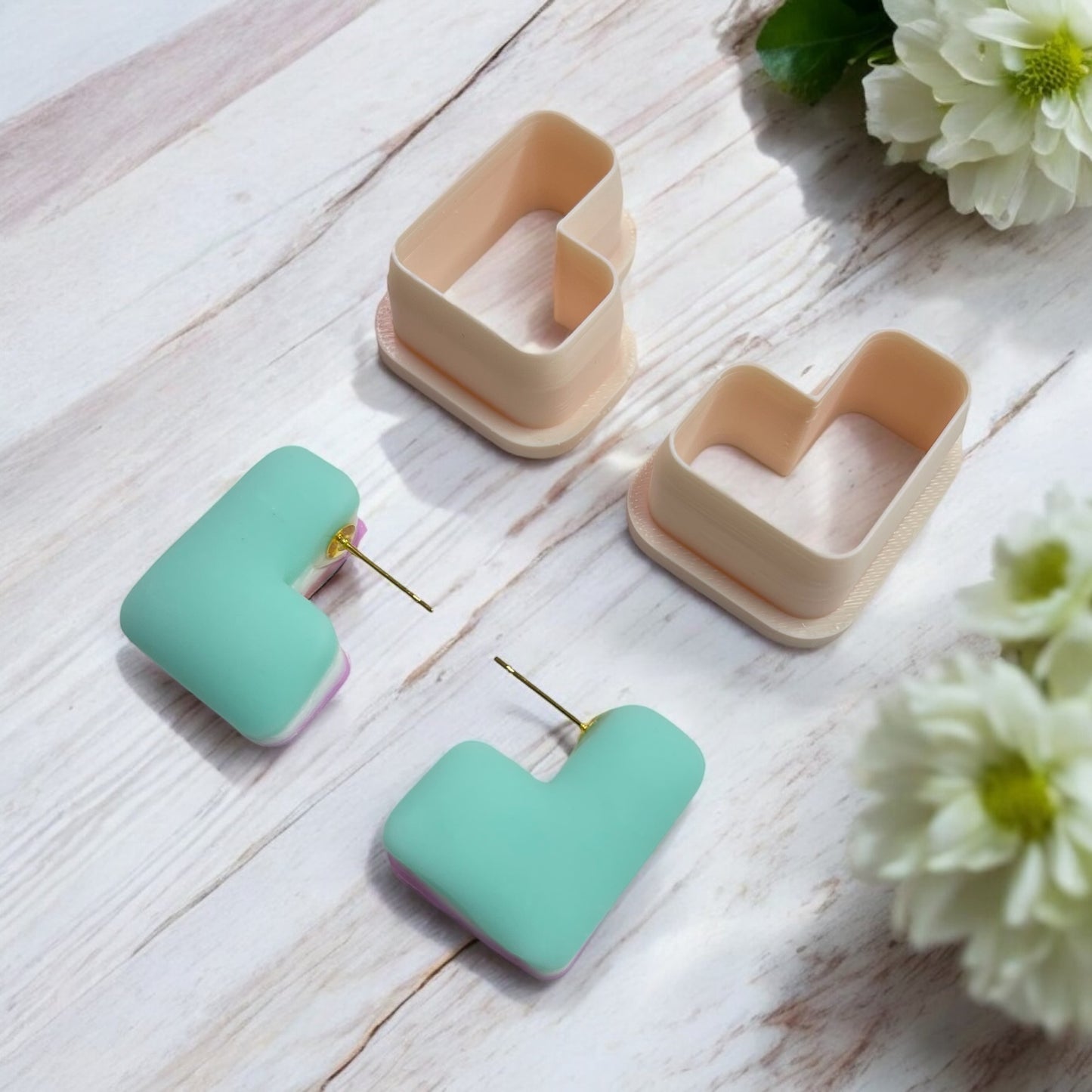 Cuadrado 2 Aro Cutter Para Arcilla Polimérica