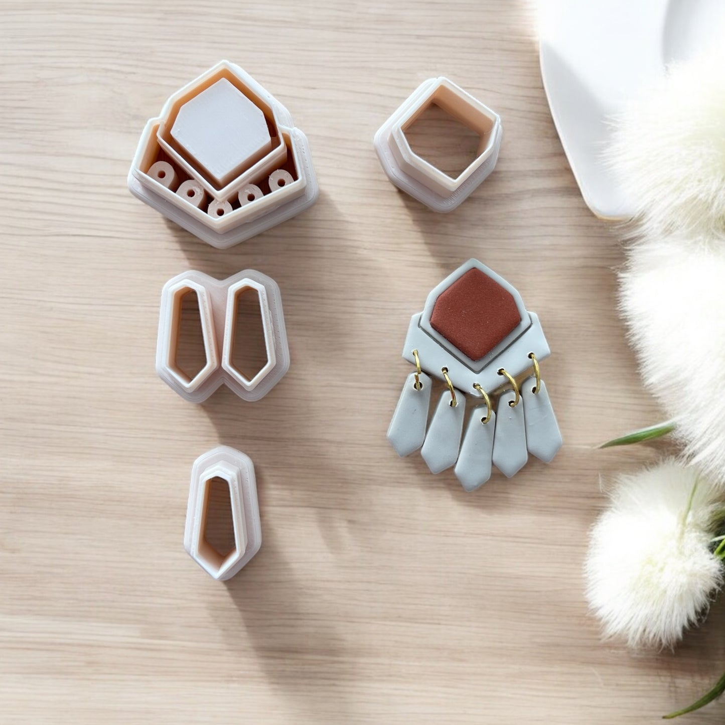 Nexus -  Cortador para hacer pendientes de arcilla polimérica