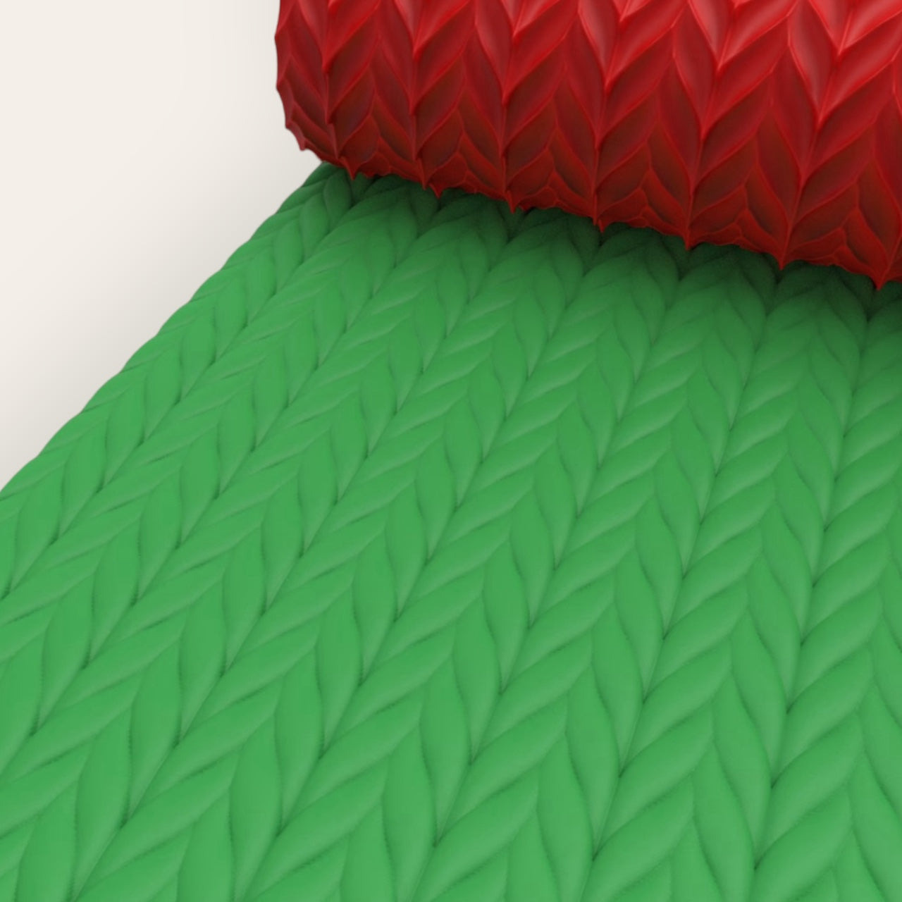13-Rodillo textura tela c  para arcilla polimérica