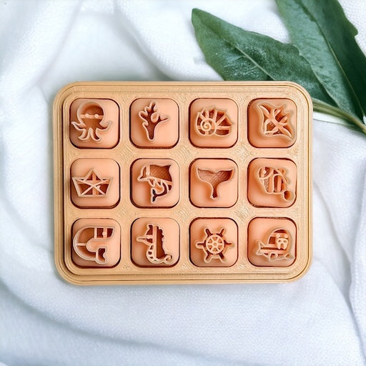 Cortador de argila de polímero mini verão nº 1