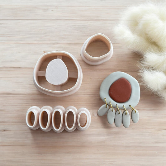 Boho C -cortador para hacer pendientes de arcilla polimerica