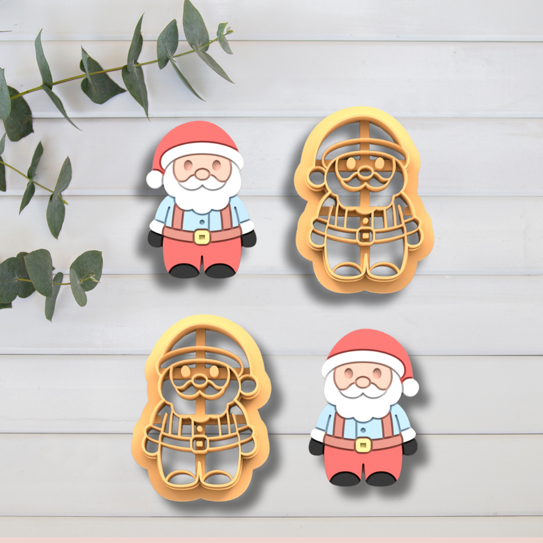 Cortador Arcilla Polimérica| Santa 2025100 | Minipekas