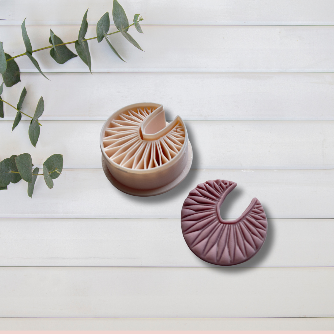 Cortador Arcilla Polimérica| Circulo con Lineas 2025305 | Minipekas