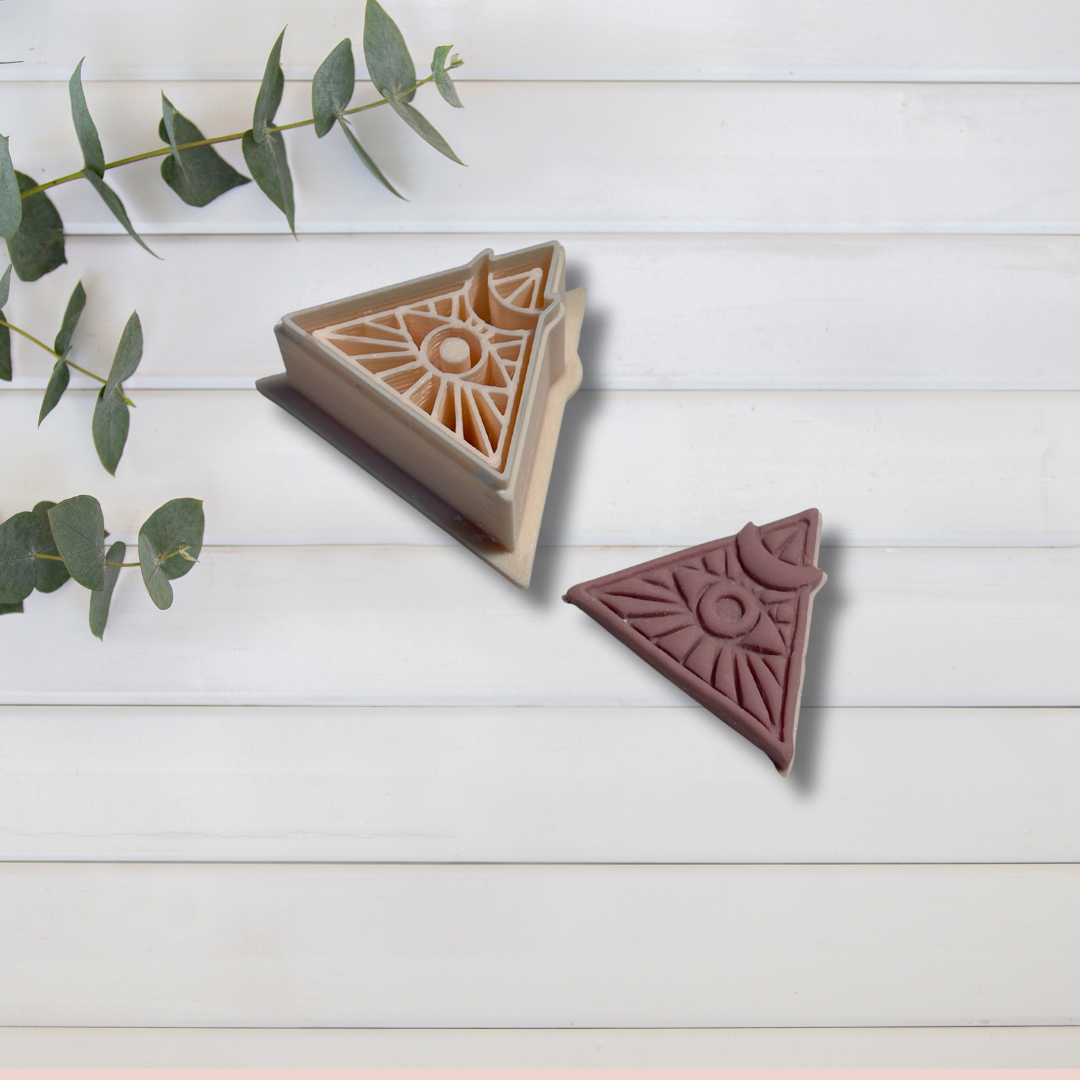 Cortador de arcilla polimérica | Triangulo Esotérico 2025306 | Minipekas