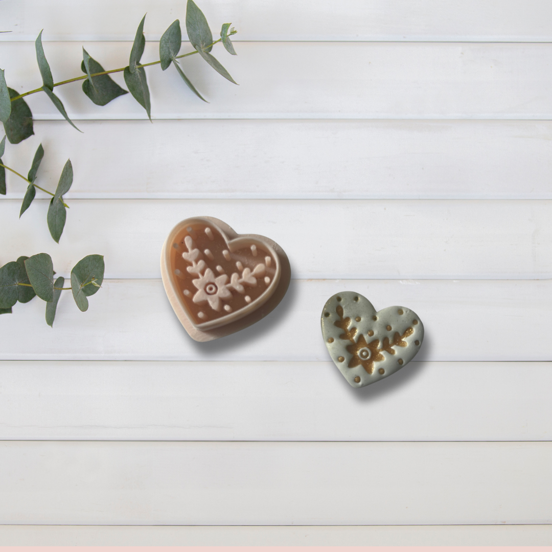 Cortador Arcilla Polimérica| Corazón Nordico Christmas 2025336 | Minipekas