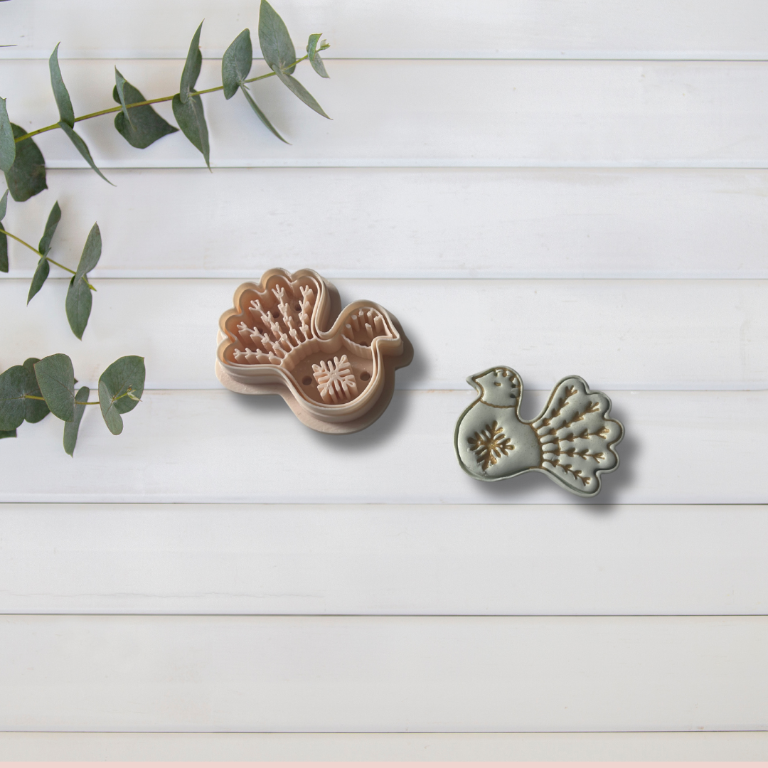 Cortador Arcilla Polimérica| Ave Nordica Christmas 2025340 | Minipekas