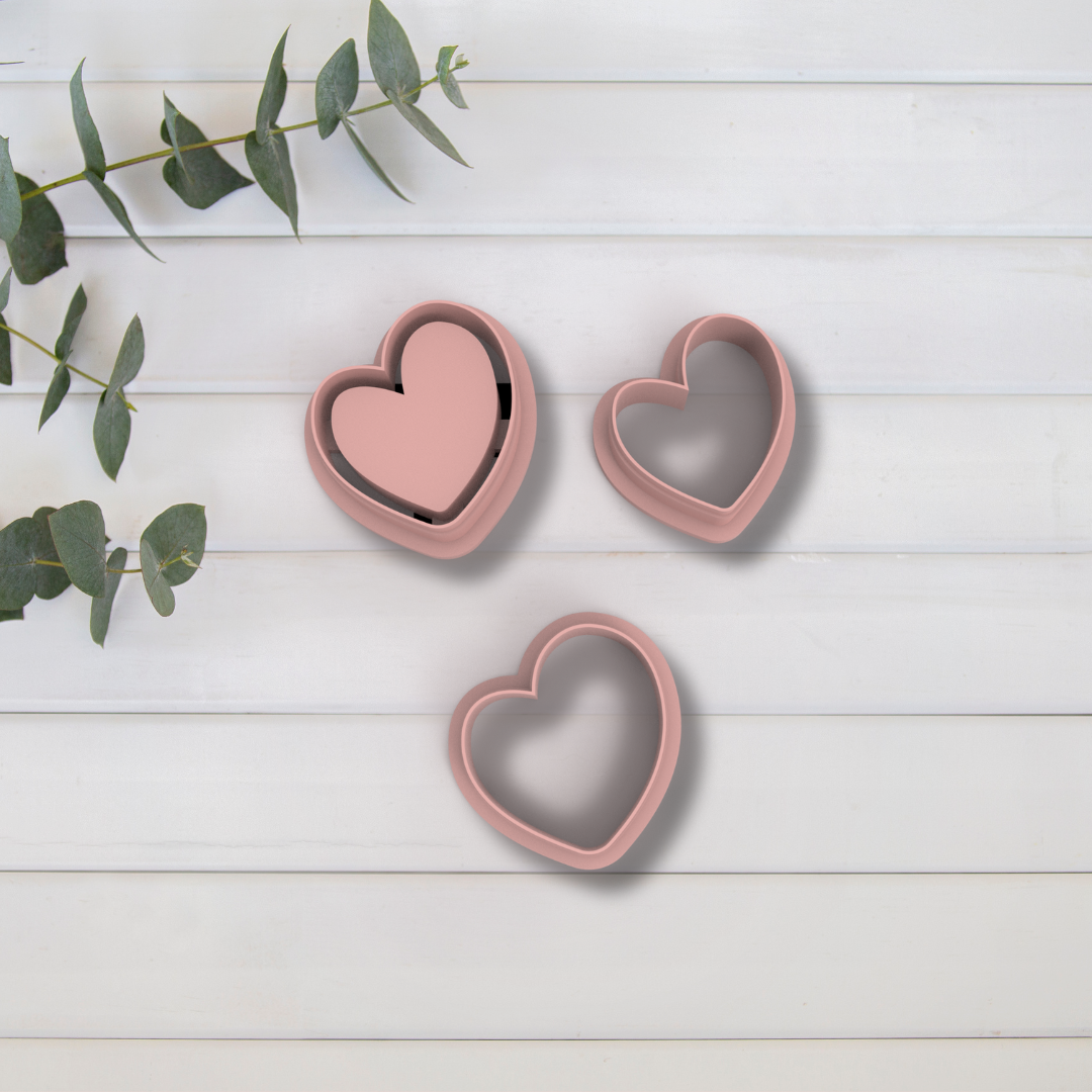 Cortador Arcilla Polimérica| Corazon esponjoso 2025356 | Minipekas