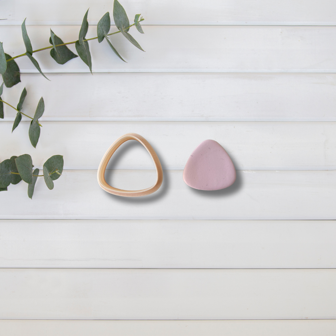 Cortador Arcilla Polimérica| Forma Basica Triangulo redondeado 10 | Minipekas