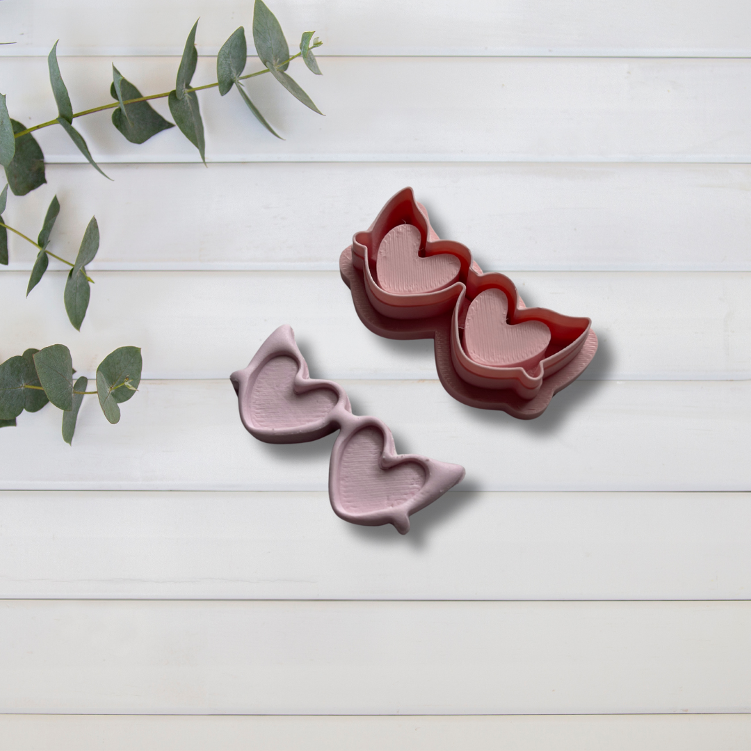 Cortador Arcilla Polimérica| Gafas Love 2025375 | Minipekas