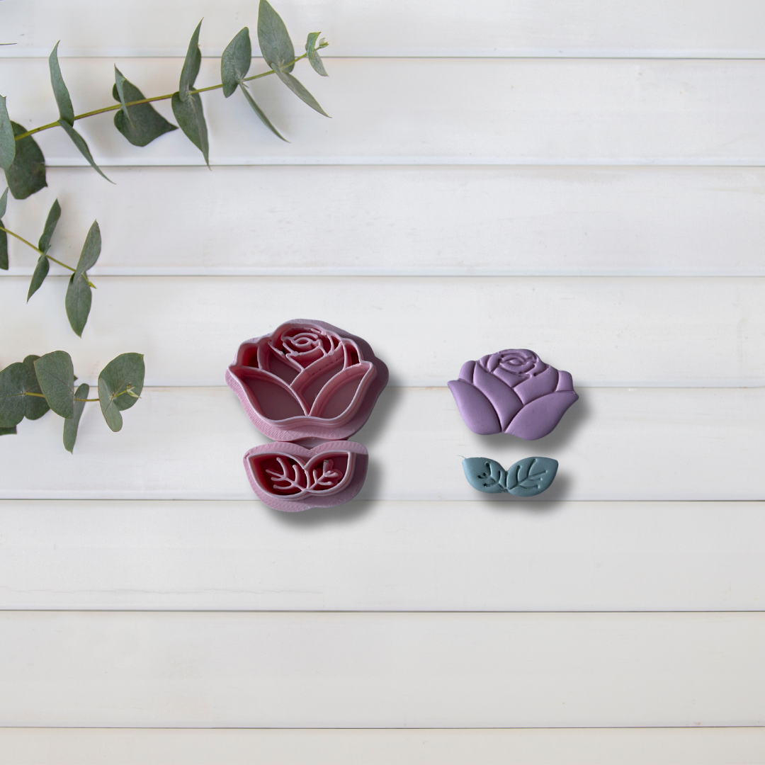 Cortador Arcilla Polimérica| Rosa Love 2025420 | Minipekas