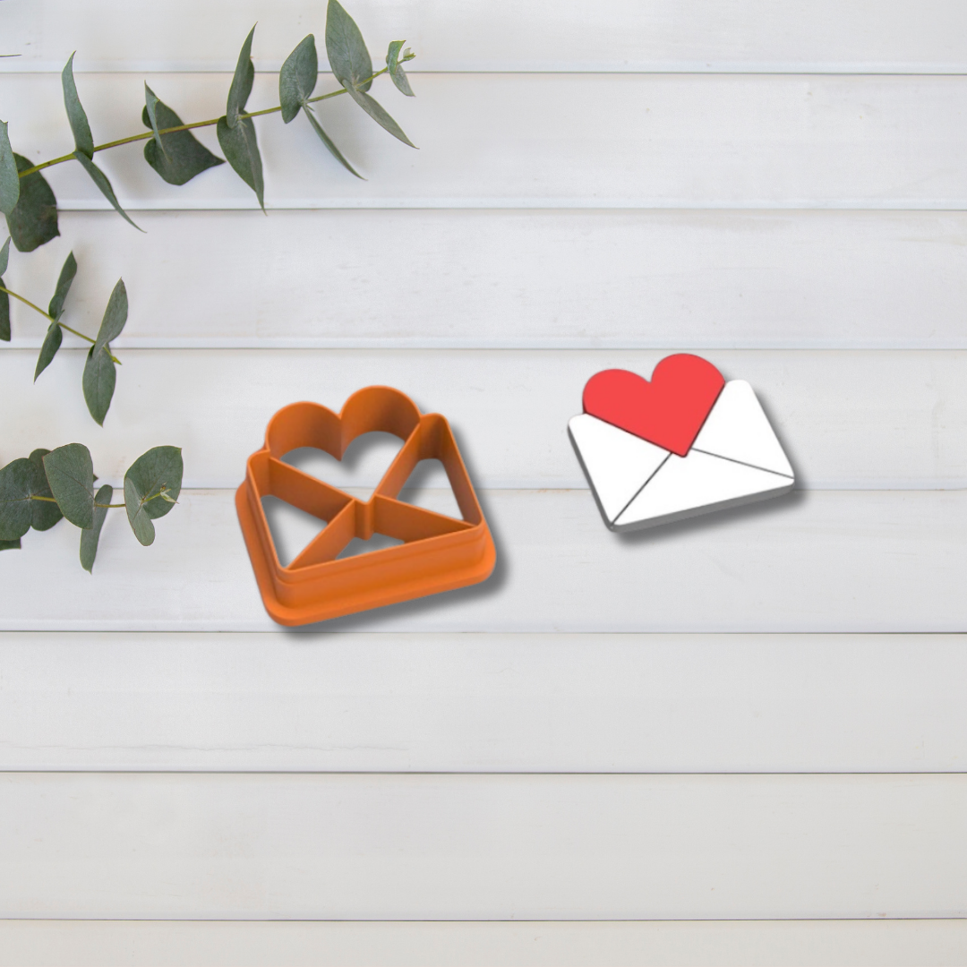 Cortador Arcilla Polimérica | Sobre San valentin | Minipekas