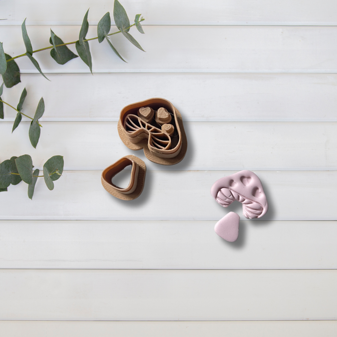 Cortador Arcilla Polimérica| Seta Love 2026007 | Minipekas