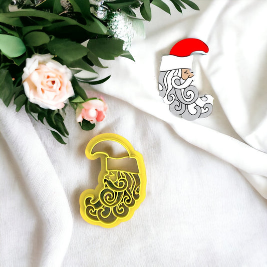 Cortador Santa Moon para fazer brincos de argila polimérica