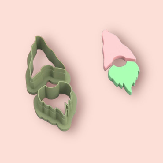 Emporte-pièce Gnome 2 pour réaliser des boucles d'oreilles en pâte polymère