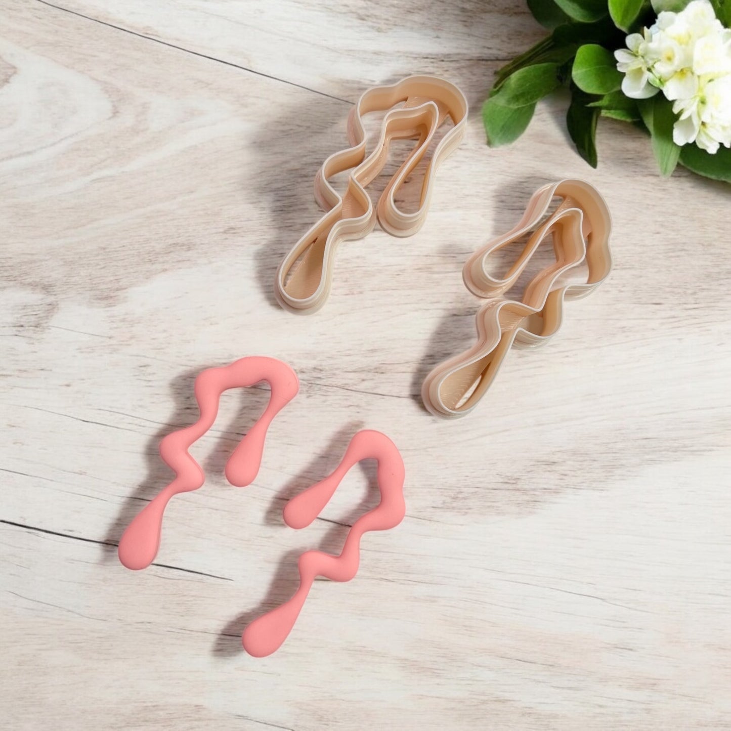 Lagrima cortador para hacer pendientes de arcilla polimerica