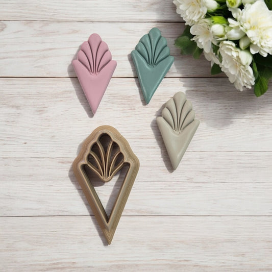 Cortador Daga petals para hacer pendientes de Arcilla Polimérica