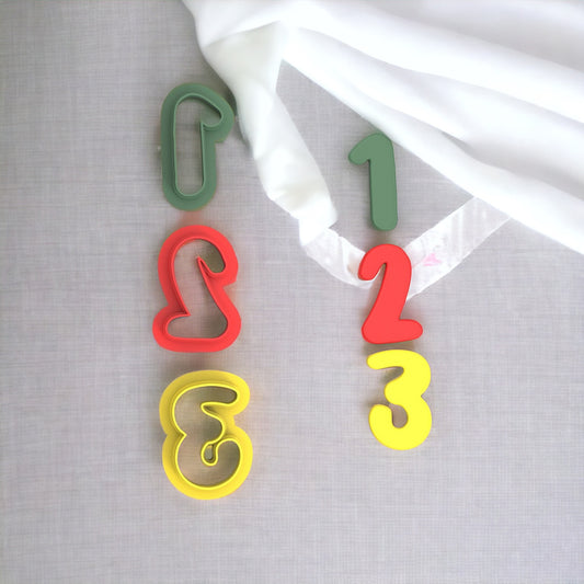 Cortador 123 para hacer pendientes de arcilla polimerica