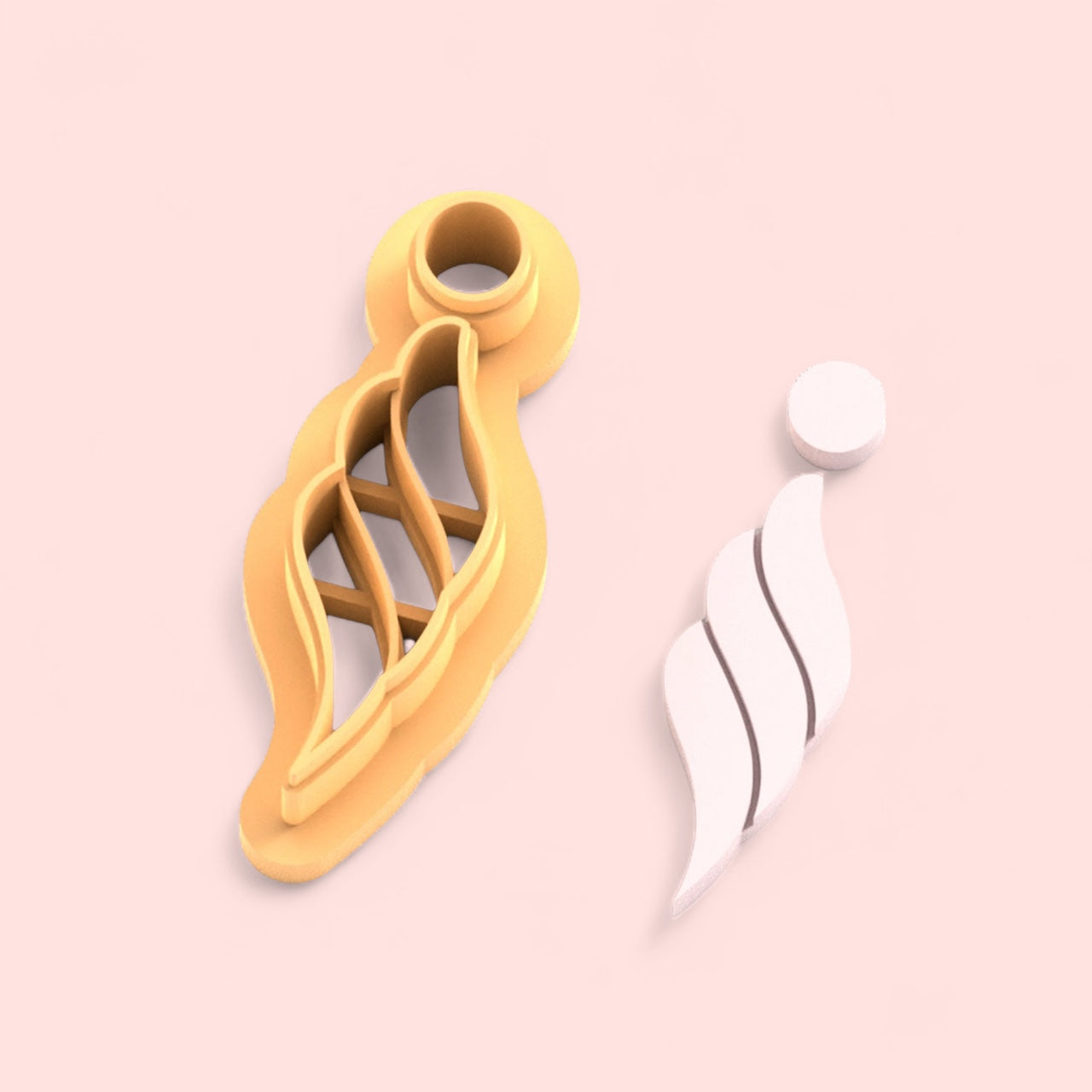 Concha combo cortador para arcilla polimerica