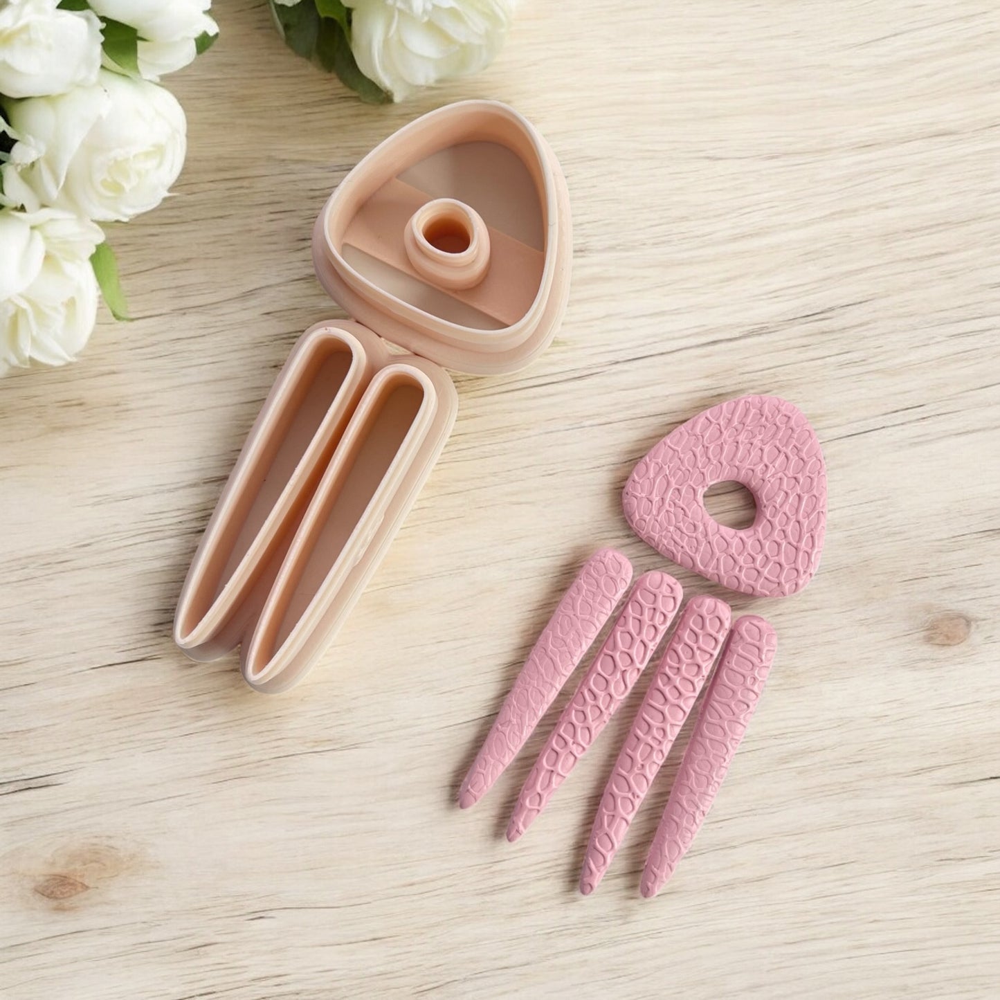 Cortador arcilla polimérica | Combo Roo Organic | Minipekas