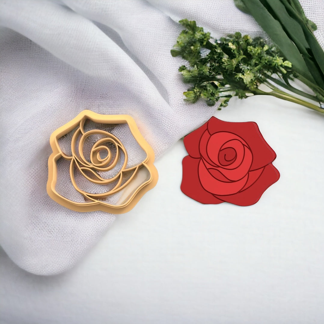 Cortador de Rosa 2 para hacer pendientes de arcilla polimerica