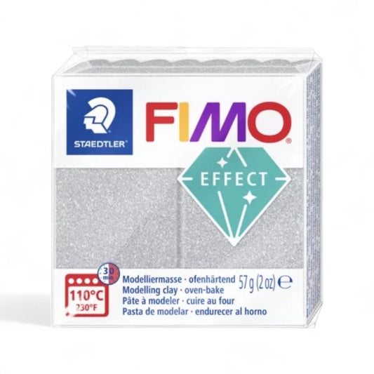 Fimo effect metalico Plata 8010-81arcilla polimerica 57g -2 oz