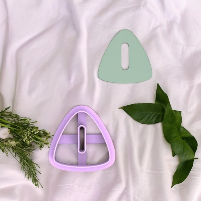 Cortador cadena triangular para hacer pendientes de arcilla polimerica