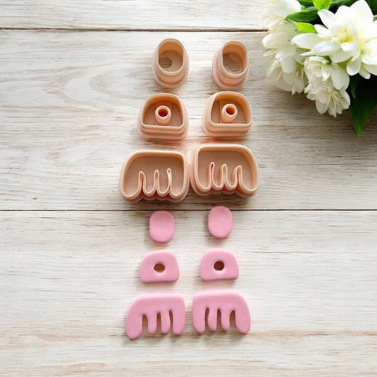 Cortador Arcilla Polimérica | Combo Abstracto Vera | Minipekas