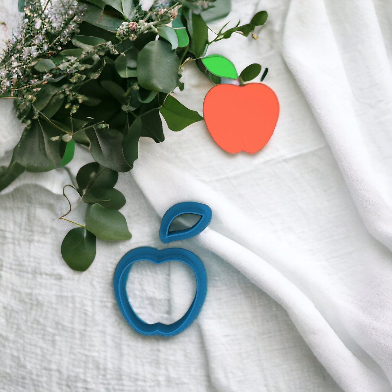 Cortador de maçã para fazer brincos de argila polimérica