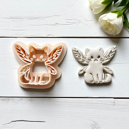 Cortador Arcilla Polimérica| Gato con alas 2504 | Minipekas