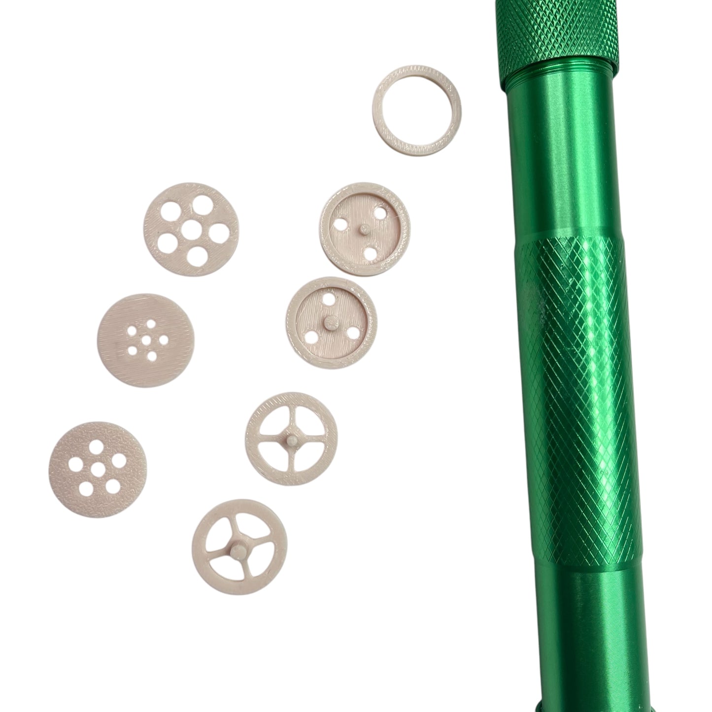 Pack discos extrusora circulo para hacer pendientes de arcilla polimérica