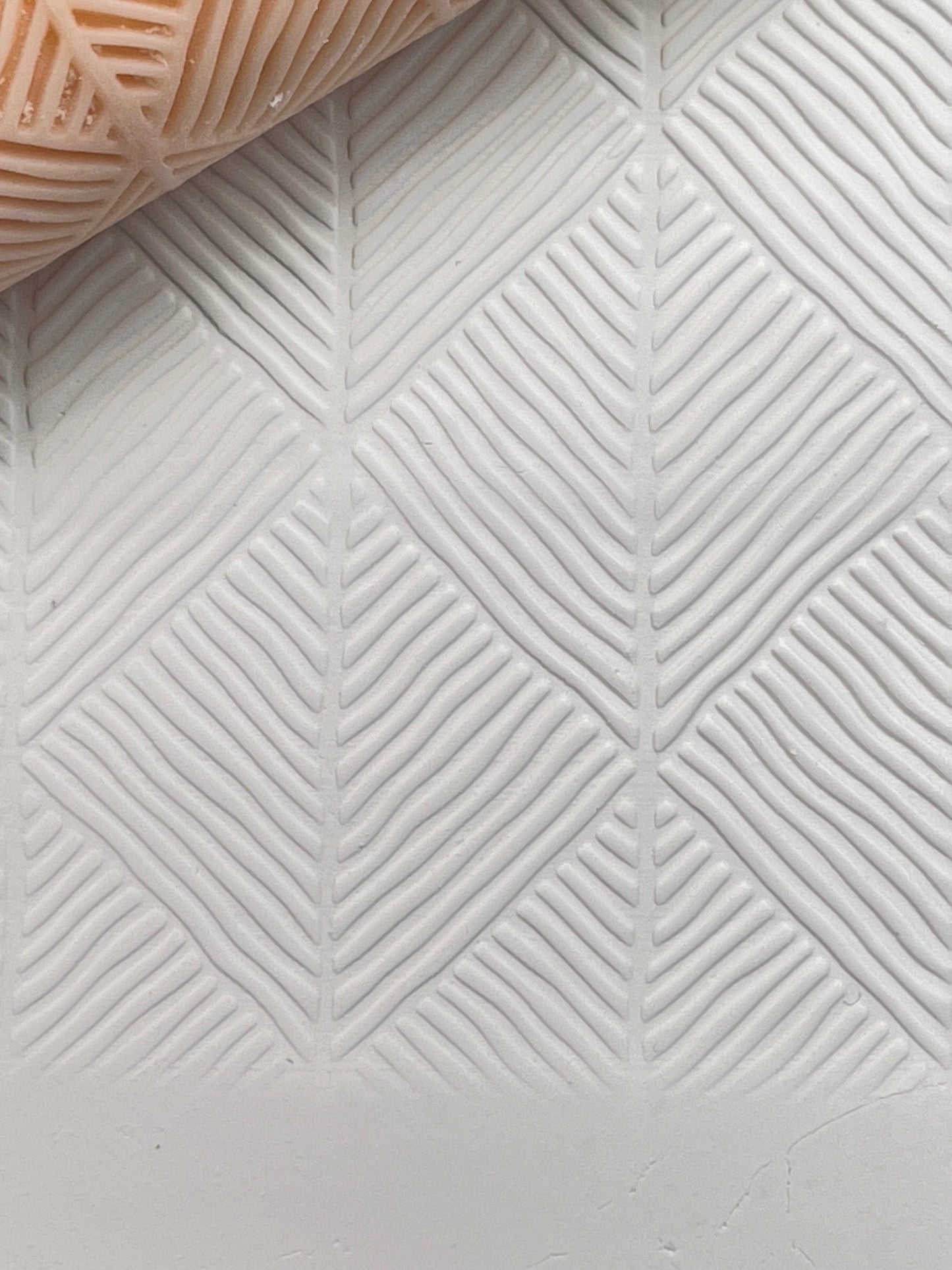 46-Rodillo textura dibujo etnico para arcilla polimérica