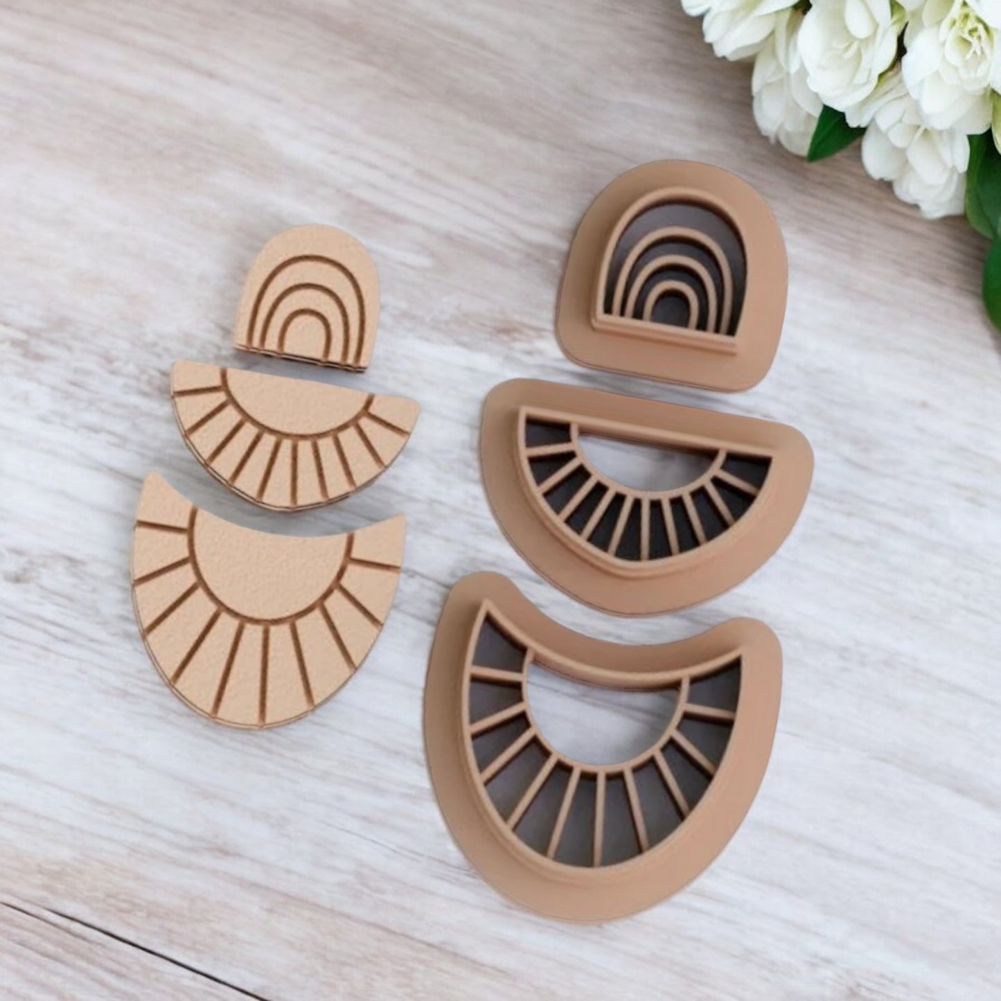 Cortador para arcilla polimérica Boho Arch Geometric