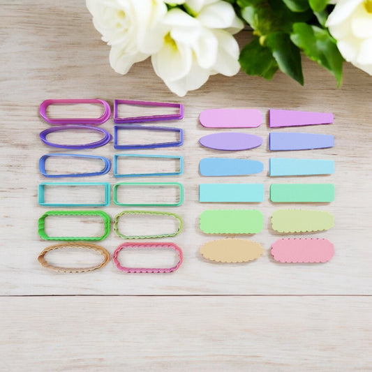 Pinos de corte básicos de argila de polímero