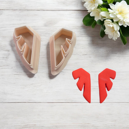 Marea geometrico cortador para arcilla polimerica