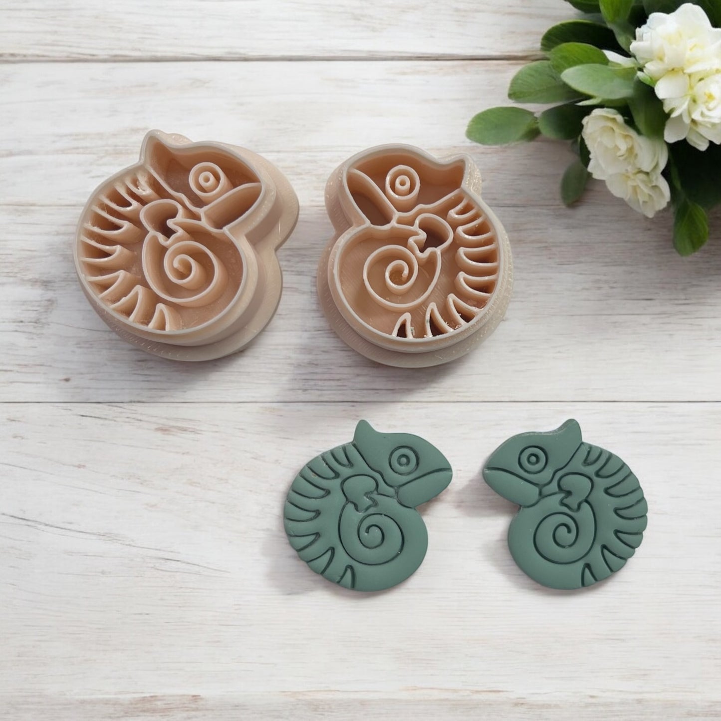 Camaleón cortador para arcilla polimerica