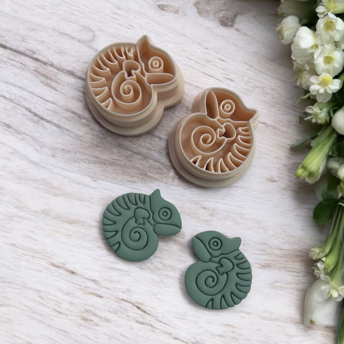 Camaleón cortador para arcilla polimerica