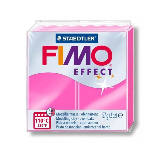Fimo effect neon rosa 201 arcilla polimerica 57g -2 oz