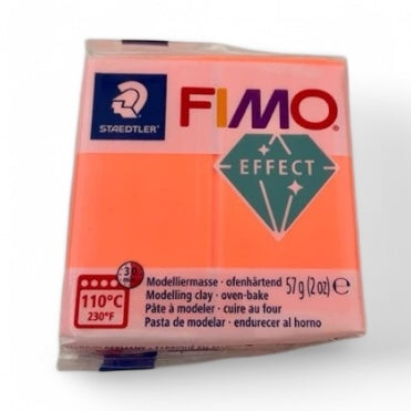 Fimo effect neon naranja 401 arcilla polimerica 57g -2 oz