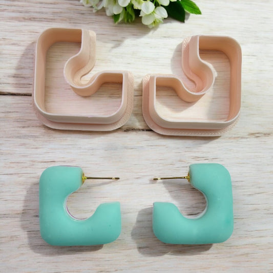 Cuadrado Aro  Cutter Para Arcilla Polimérica