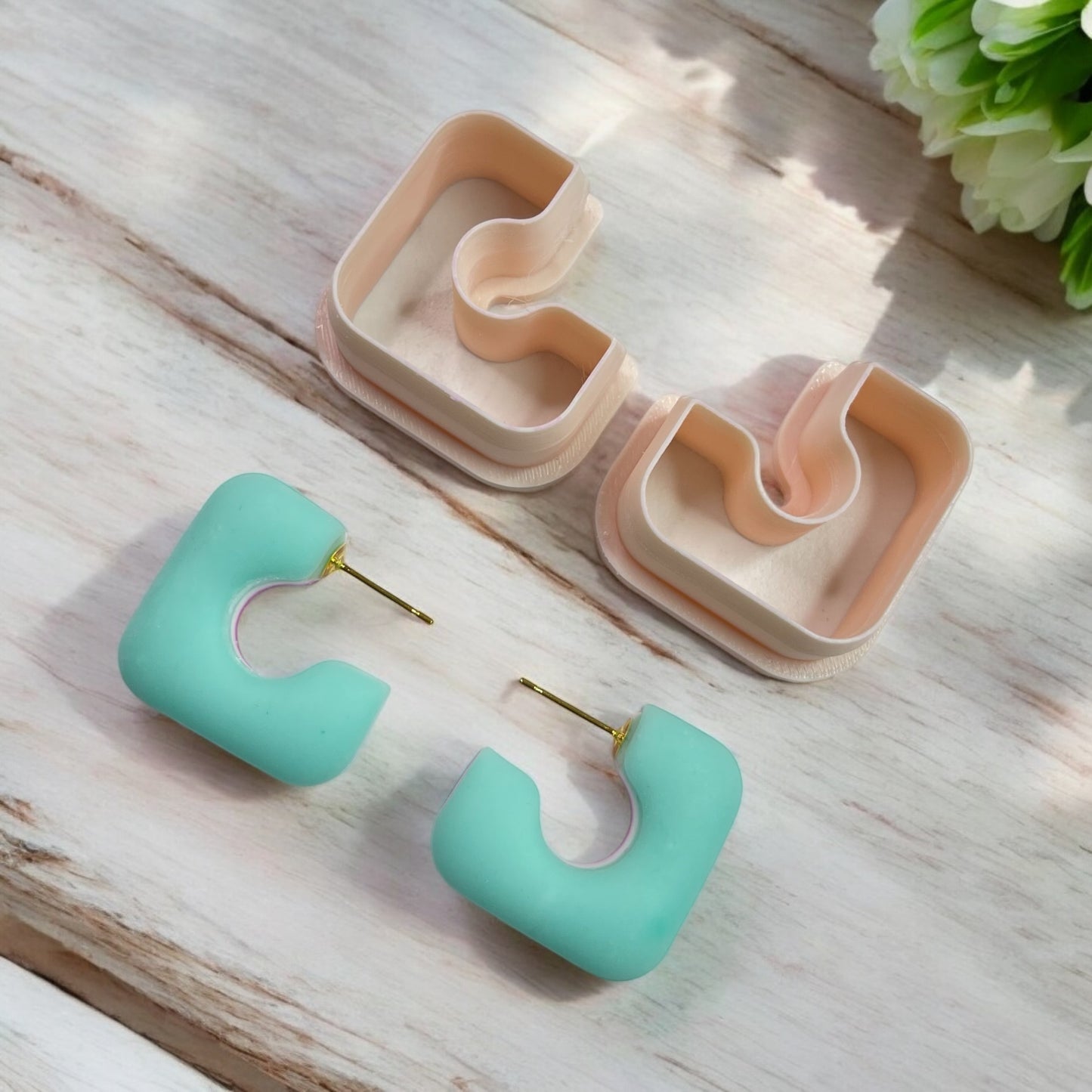 Cuadrado Aro  Cutter Para Arcilla Polimérica