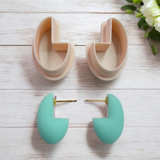 Ovalo Aro Cutter Para Arcilla Polimérica