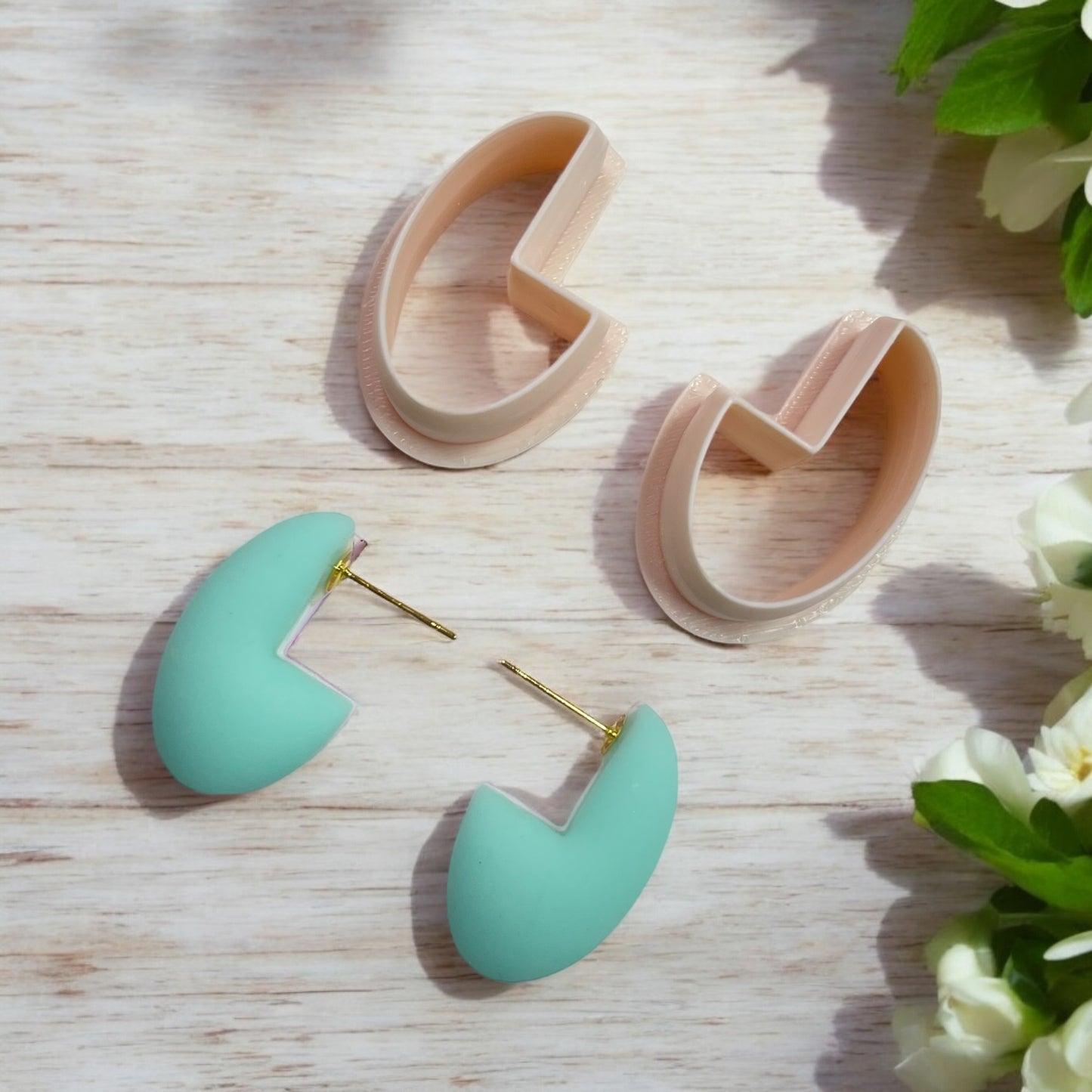 Ovalo Aro Cutter Para Arcilla Polimérica