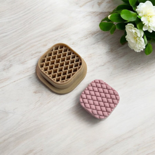 Cuadrado rombos 694-4cortador para arcilla polimerica