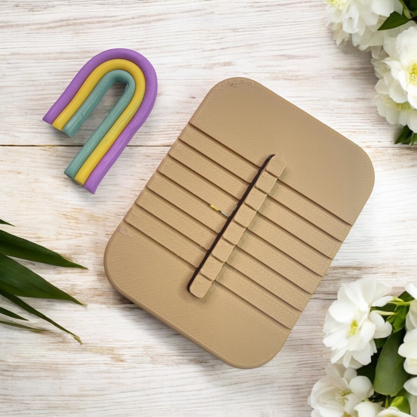 Base arcoíris para  pendientes de  arcilla polimerica