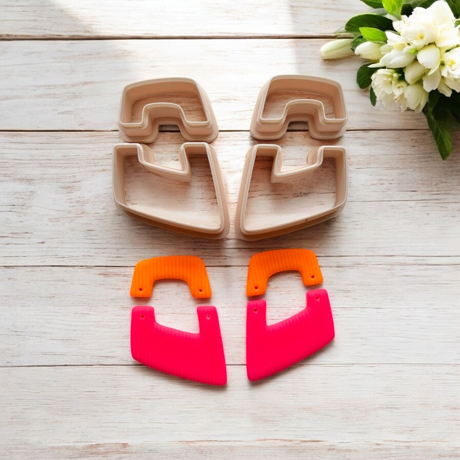 Geometria inversa– Cortador para hacer pendientes de arcilla polimérica.