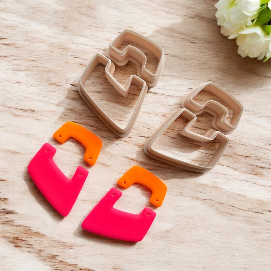 Geometria inversa– Cortador para hacer pendientes de arcilla polimérica.