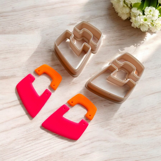 Geometria inversa– Cortador para hacer pendientes de arcilla polimérica.