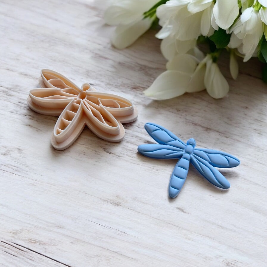 Libelula B – Cortador para hacer pendientes de arcilla polimérica.