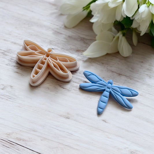 Libelula B – Cortador para hacer pendientes de arcilla polimérica.