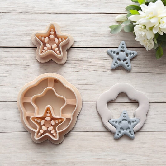 Cortadores Arcilla Polimérica Coral | Combo Original | Minipekas